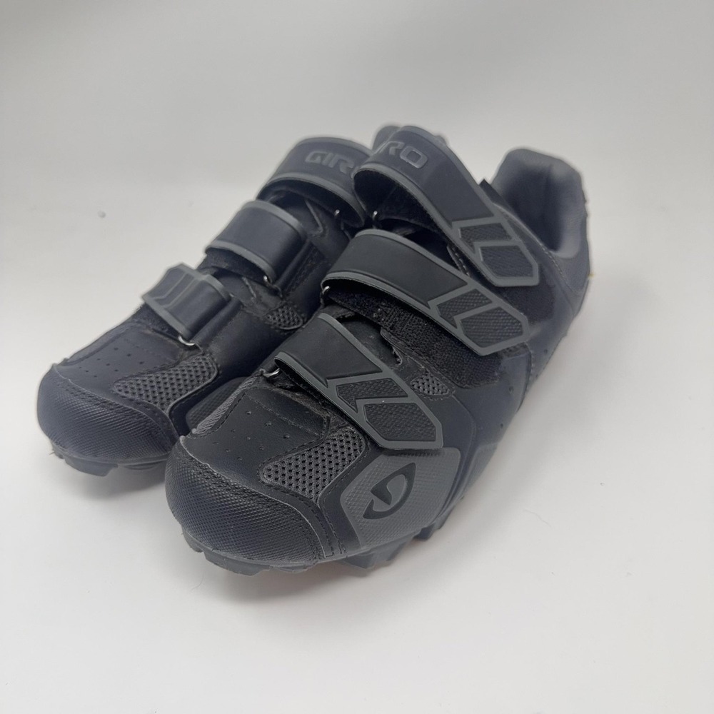 Giro Carbide MTB Cycling Shoes Mens 9 EU 42 Black SPD 2 Bolt Clipless XC